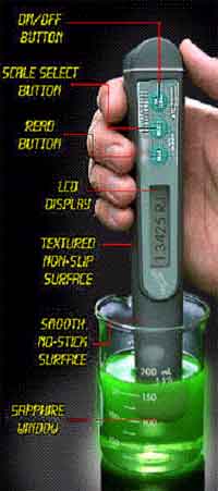 DIGITAL FIBEROPTIC REFRACTOMETER